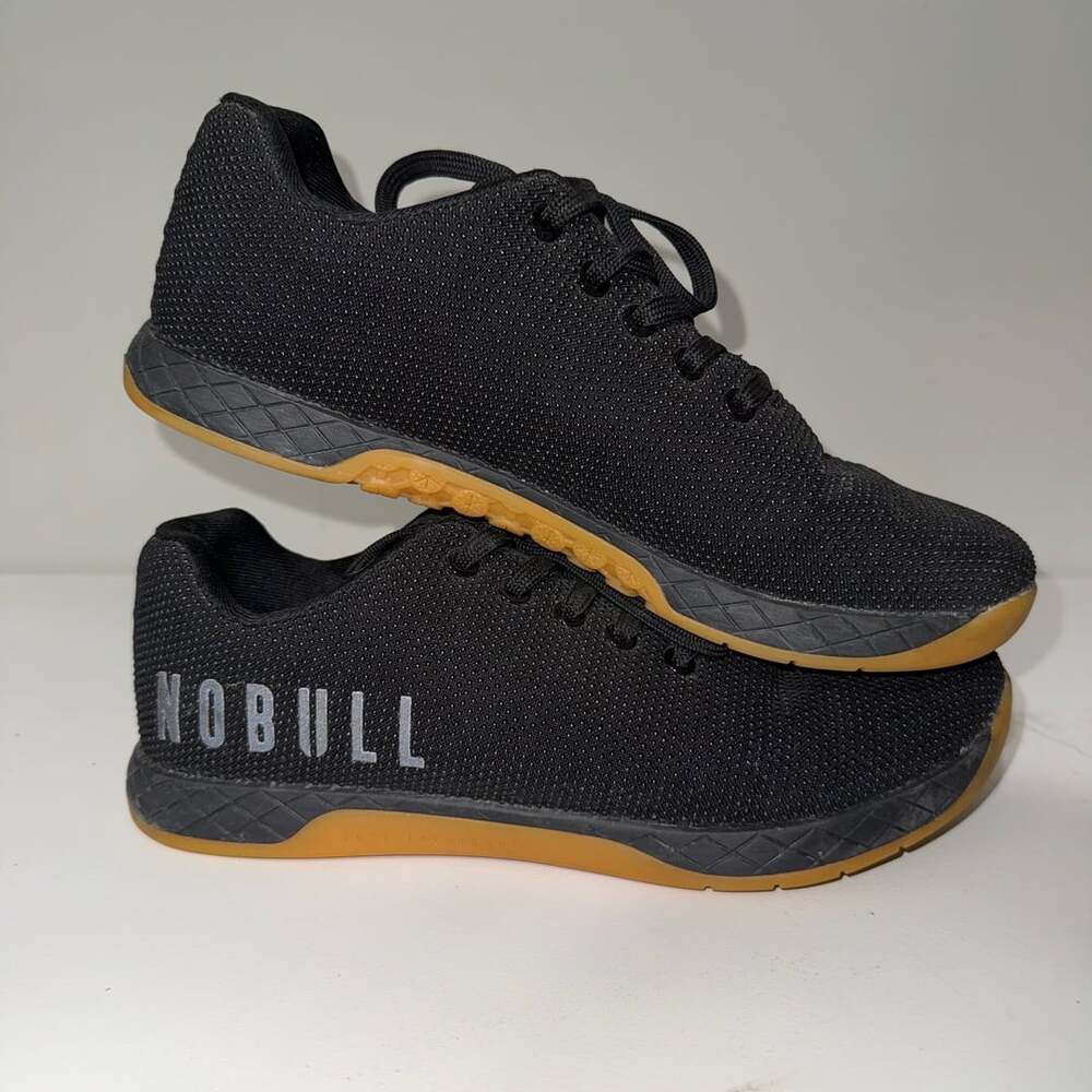 NOBULL Trainer Size 8.5 Black Gum Outwork Shoes